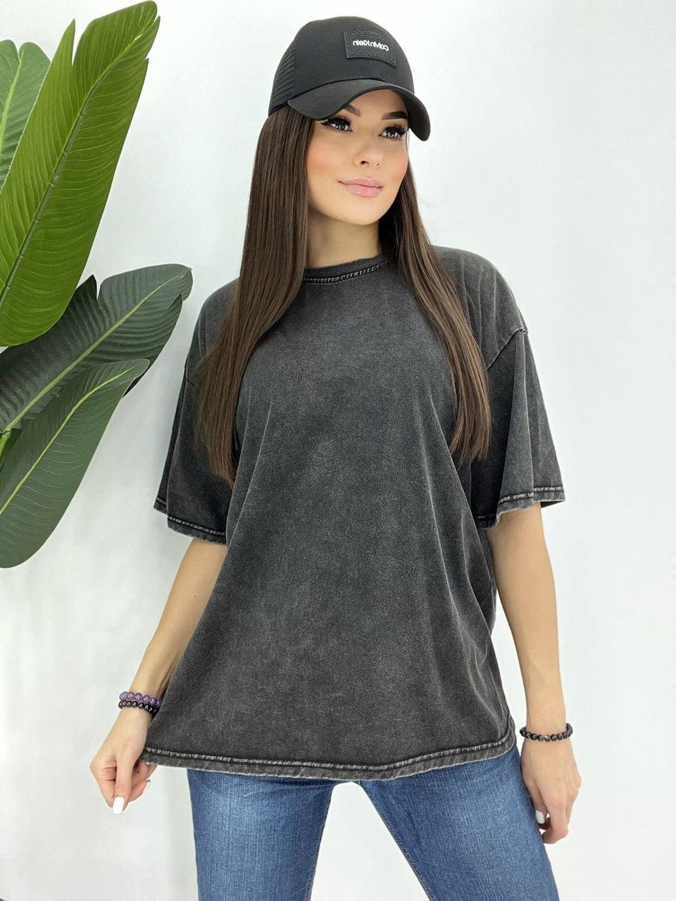 Футболка женская Beautiful Woman BW_58 черная 46-52 RU