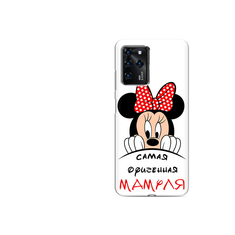 

Чехол MyPads Tocco для ZTE Blade V30 Vita Самая лучшая мамуля Мини Маус (PT224728.460.152), Прозрачный, Tocco