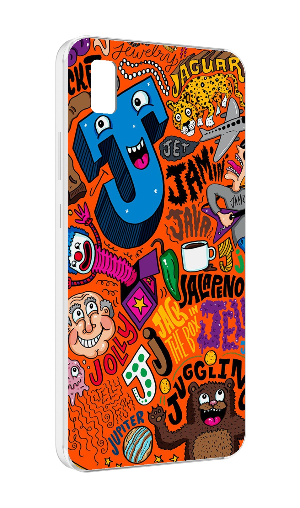 

Чехол MyPads funky-decor для ZTE BLADE L210, Прозрачный, Tocco