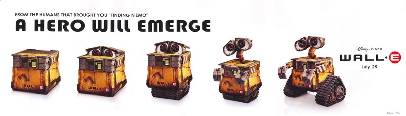 

Постер к мультфильму "ВАЛЛ·И" (WALL·E) A3