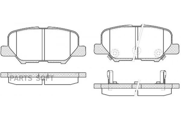 

Колодки тормозные дисковые задние к-т MITSUBISHI OUTLANDER 2.0 2012 - SB NAGAMOCHI BP25003