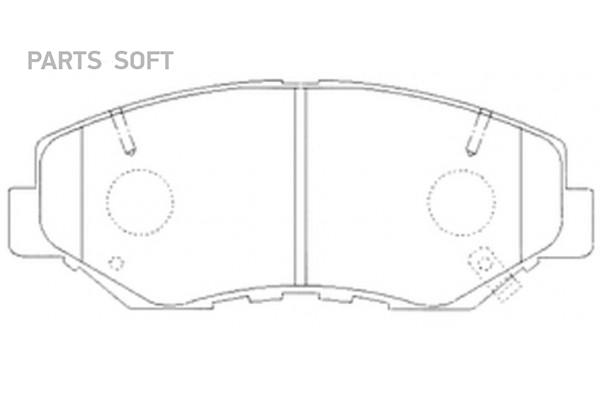 

Колодки тормозные дисковые передние к-т HONDA CR-V 2.0 2001 - 2006HON SB NAGAMOCHI BP28485