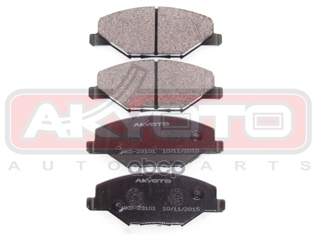 

Колодки Тормозные Дисковые Передние Akyoto Akd-23101 AKYOTO арт. AKD-23101