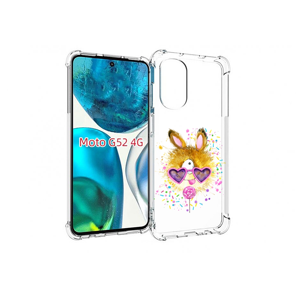 

Чехол MyPads Чупя для Motorola Moto G82 / Moto G52, Прозрачный, Tocco