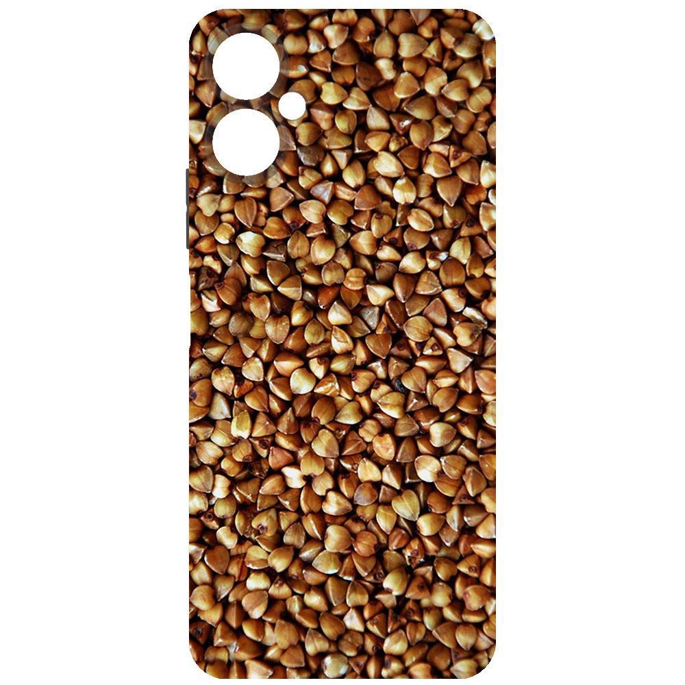 

Чехол-накладка Krutoff Soft Case Гречка для Tecno Camon 19 Neo, Черный