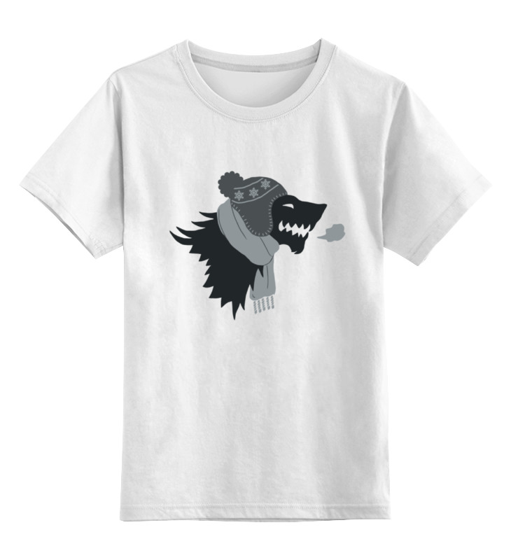 

Детская футболка классическая Printio Winter is coming, р. 104, 0000000657588