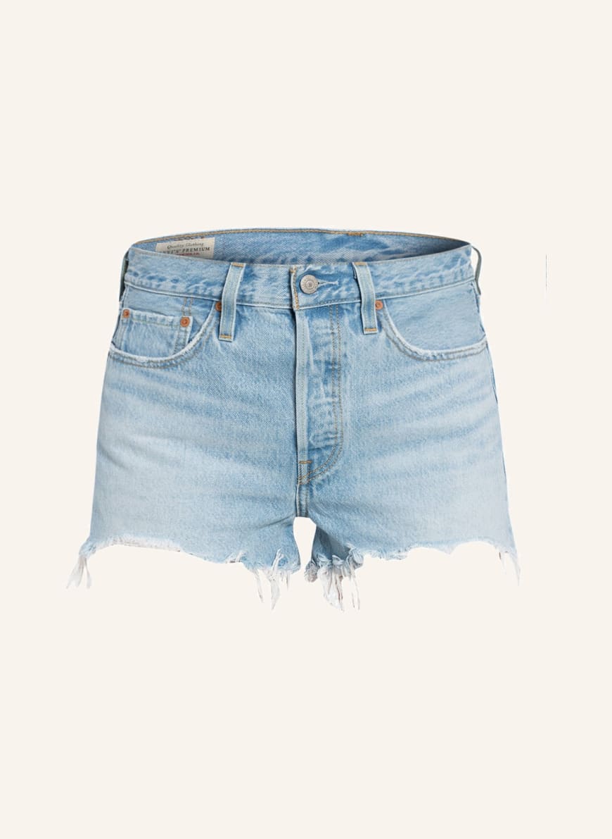 

Шорты женские Levi's 1000952857 синие 25 (доставка из-за рубежа), 1000952857