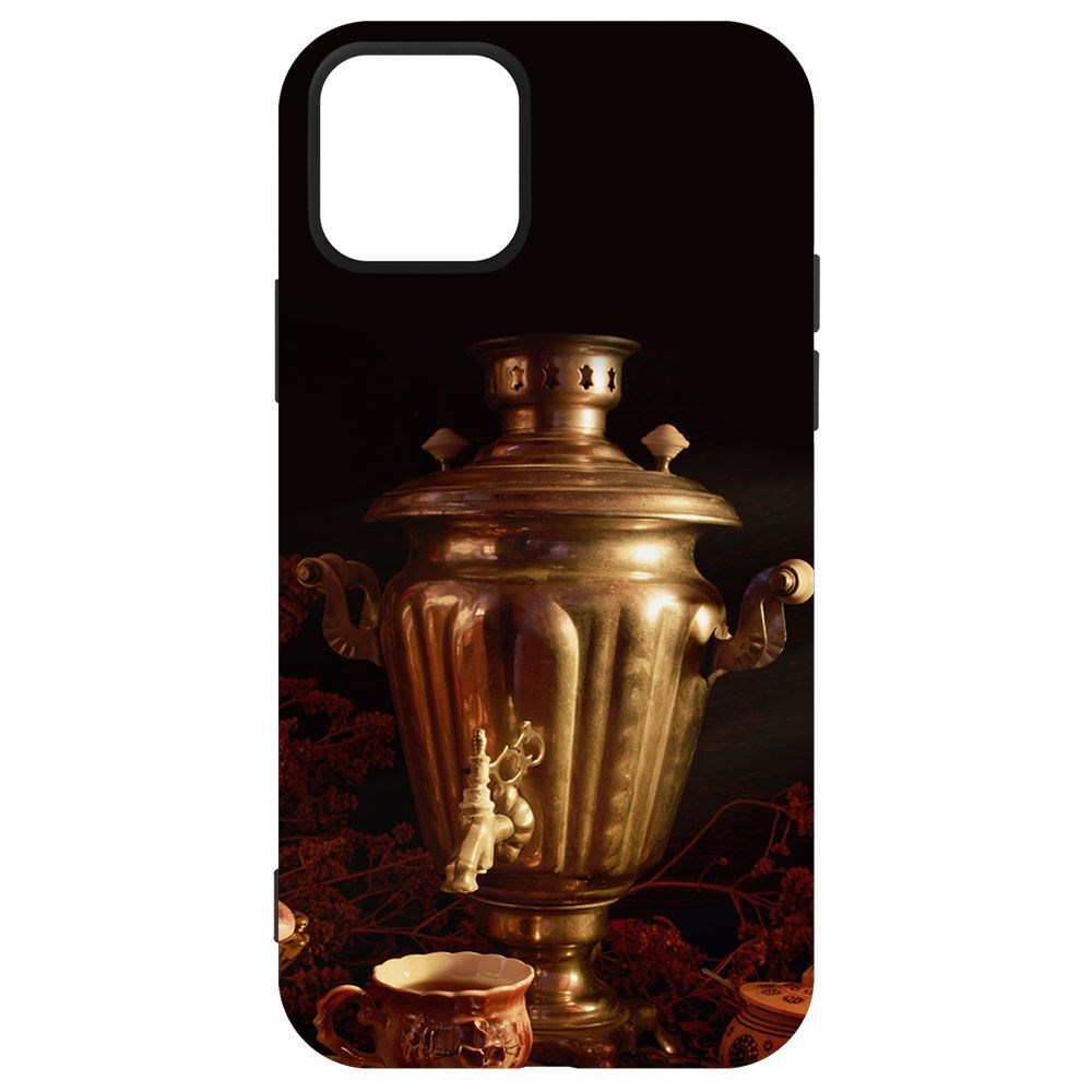 

Чехол-накладка Krutoff Soft Case Самовар для iPhone 12