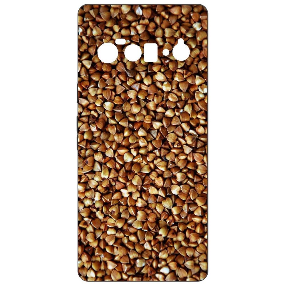 

Чехол-накладка Krutoff Soft Case Гречка для Google Pixel 6 Pro, Черный