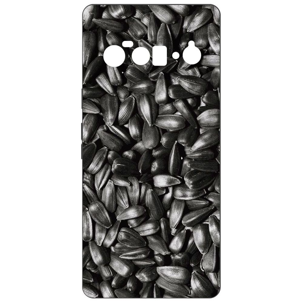 

Чехол-накладка Krutoff Soft Case Семечки для Google Pixel 6 Pro, Черный