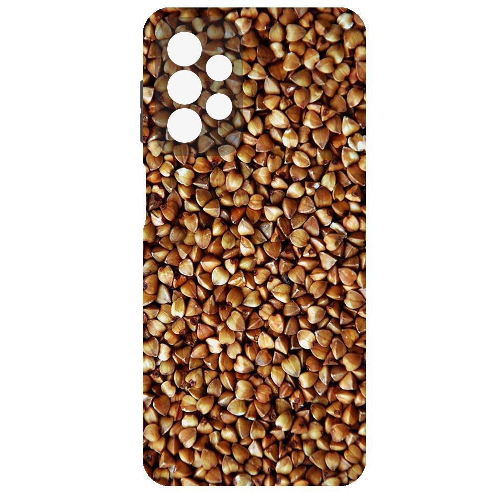 

Чехол-накладка Krutoff Soft Case Гречка для Samsung Galaxy A23 (A235), Черный