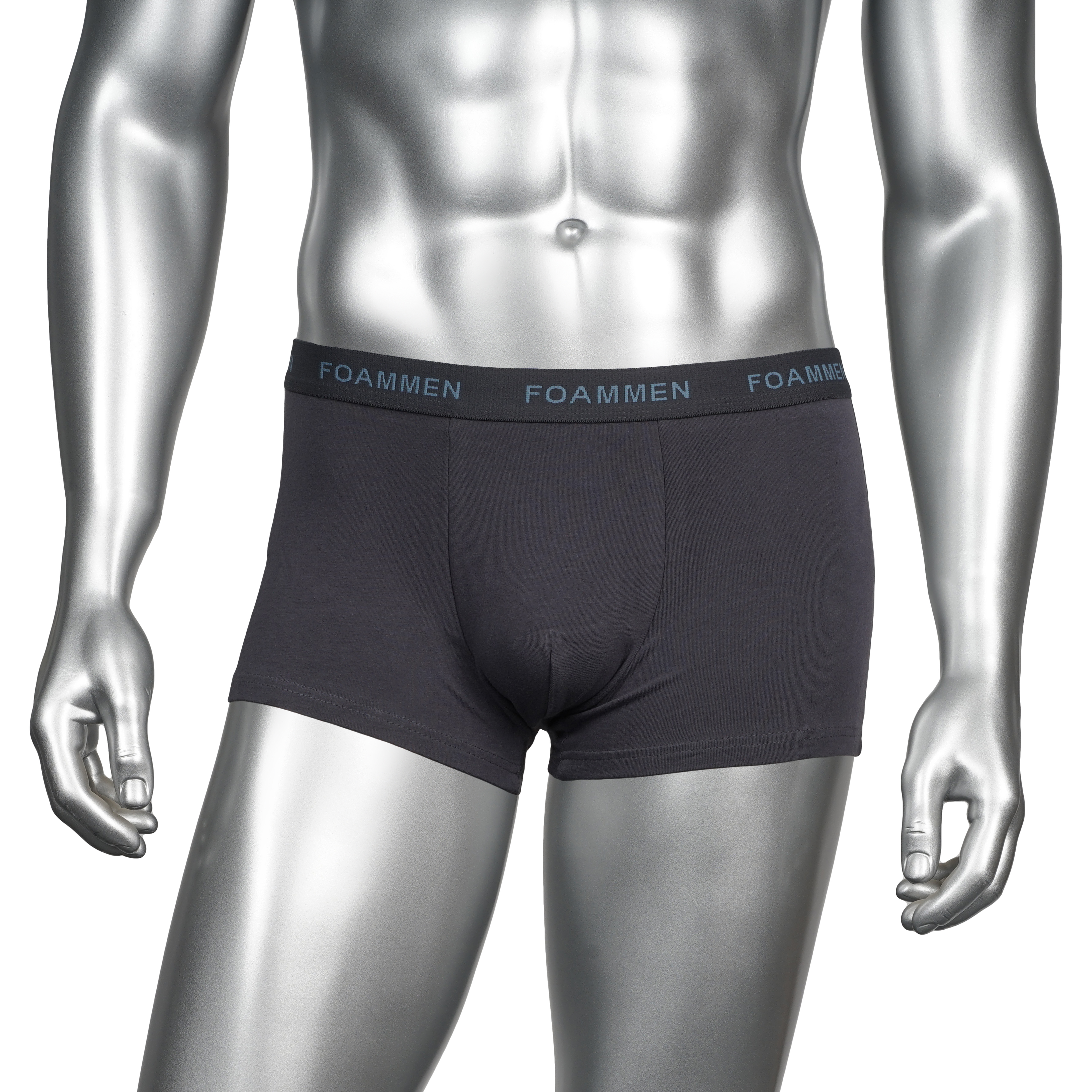 

Трусы мужские Foammen Foaбокс4р серые XL, Серый, Foaбокс4р