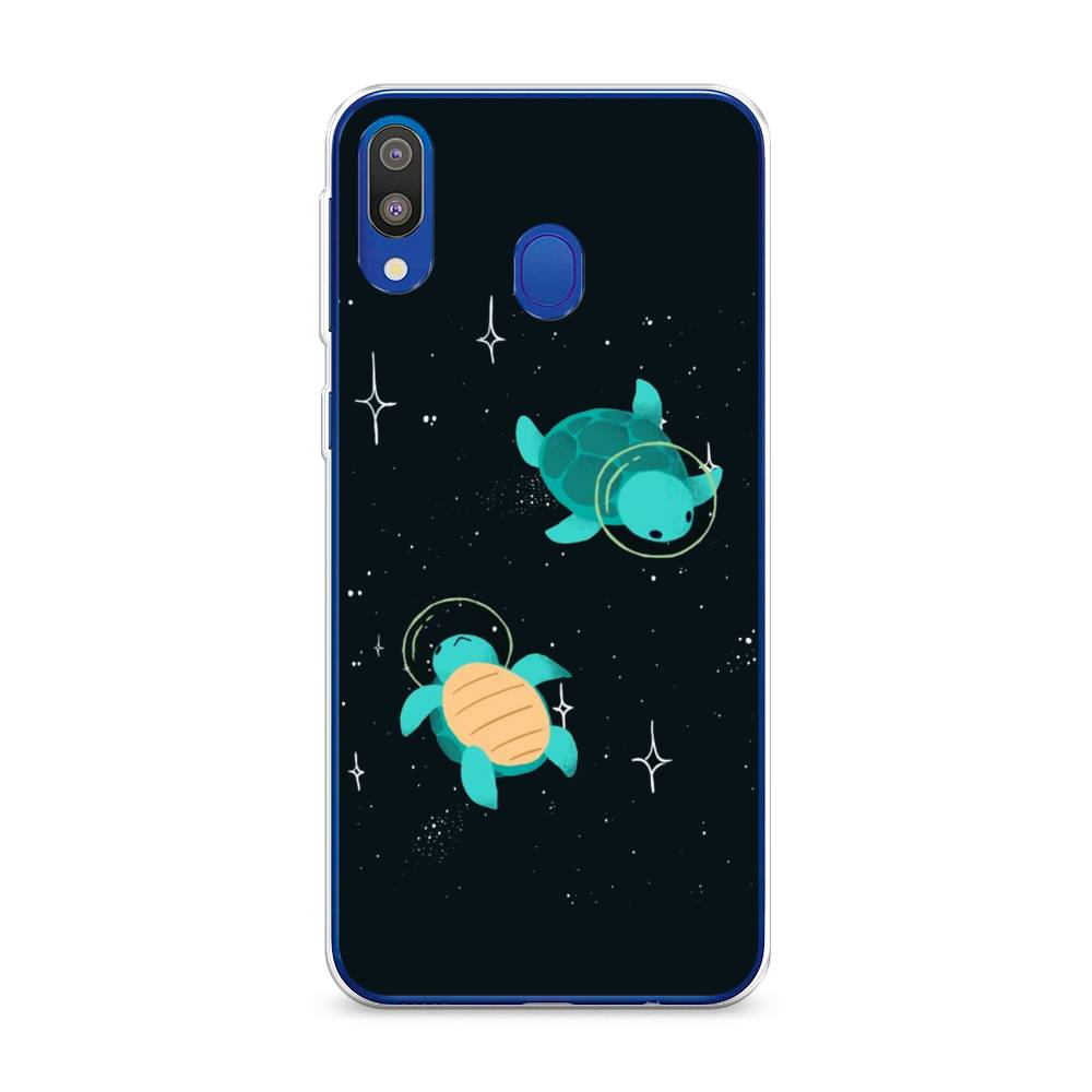 

Чехол Awog на Samsung Galaxy M20 "Черепашки космонавты", Разноцветный, 27450-4