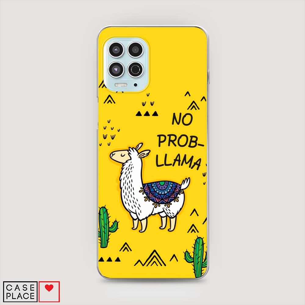 

Чехол Awog на Motorola Moto G100 "No probLLama", Разноцветный, 241650-2