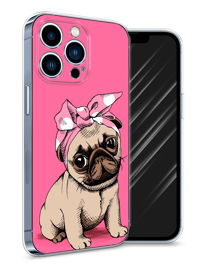 

Чехол Awog на Apple iPhone 13 Pro / Айфон 13 Pro "Dog Pin-Up", Разноцветный, 14350-2