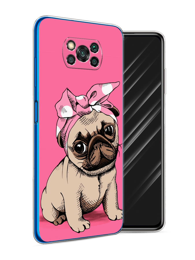 

Чехол Awog на Poco X3 NFC "Dog Pin-Up", Разноцветный, 39250-2