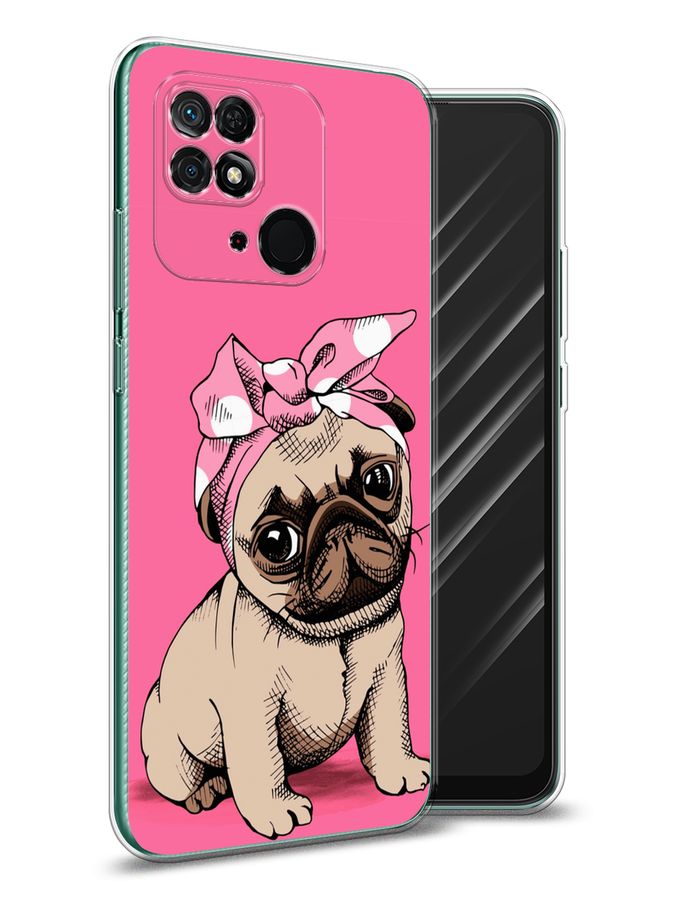 

Чехол Awog на Xiaomi Redmi 10C "Dog Pin-Up", Разноцветный, 313450-2