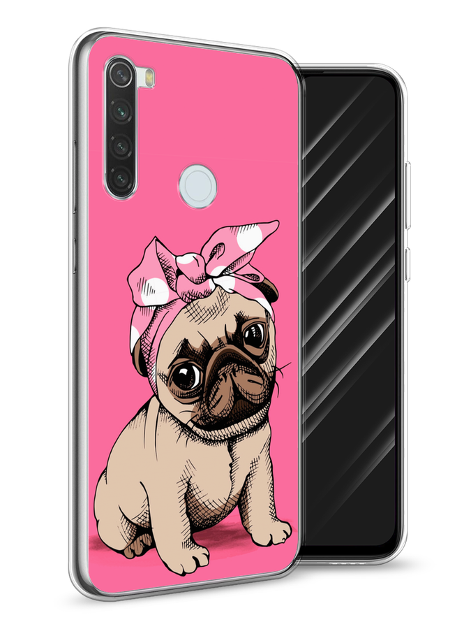 

Чехол Awog на Xiaomi Redmi Note 8T "Dog Pin-Up", Разноцветный, 37450-2