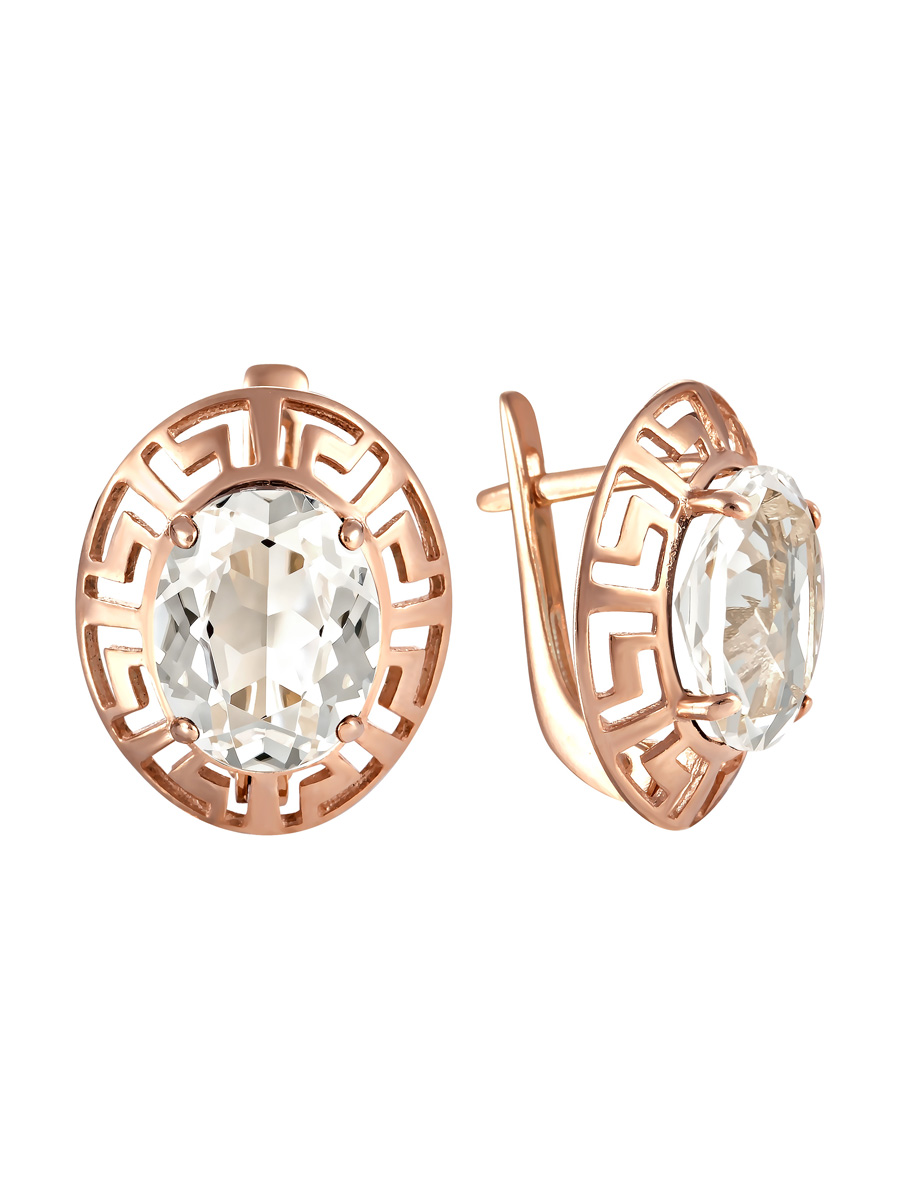 

Серьги из серебра с хрусталем SamoroDki Jewelry 2-04-246-31з, 2-04-246-31з