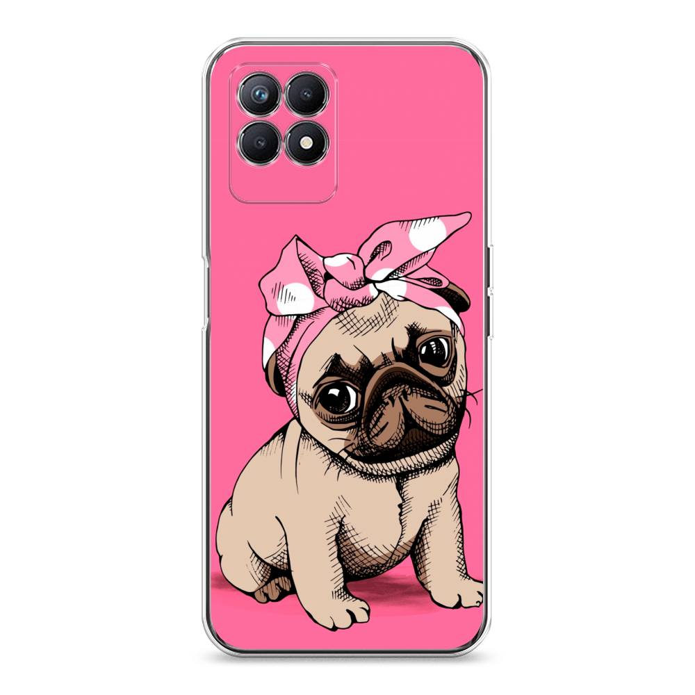 

Чехол Awog на Realme 8i "Dog Pin-Up", Разноцветный, 257350-2