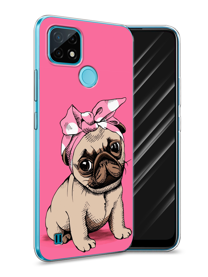 

Чехол Awog на Realme C21 "Dog Pin-Up", Разноцветный, 254950-2