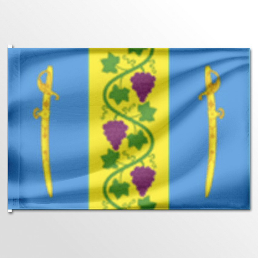 

Флаг ЦТП ФЕНИКС Вышестеблиевского сельского поселения 135x90 см, 672-135x90