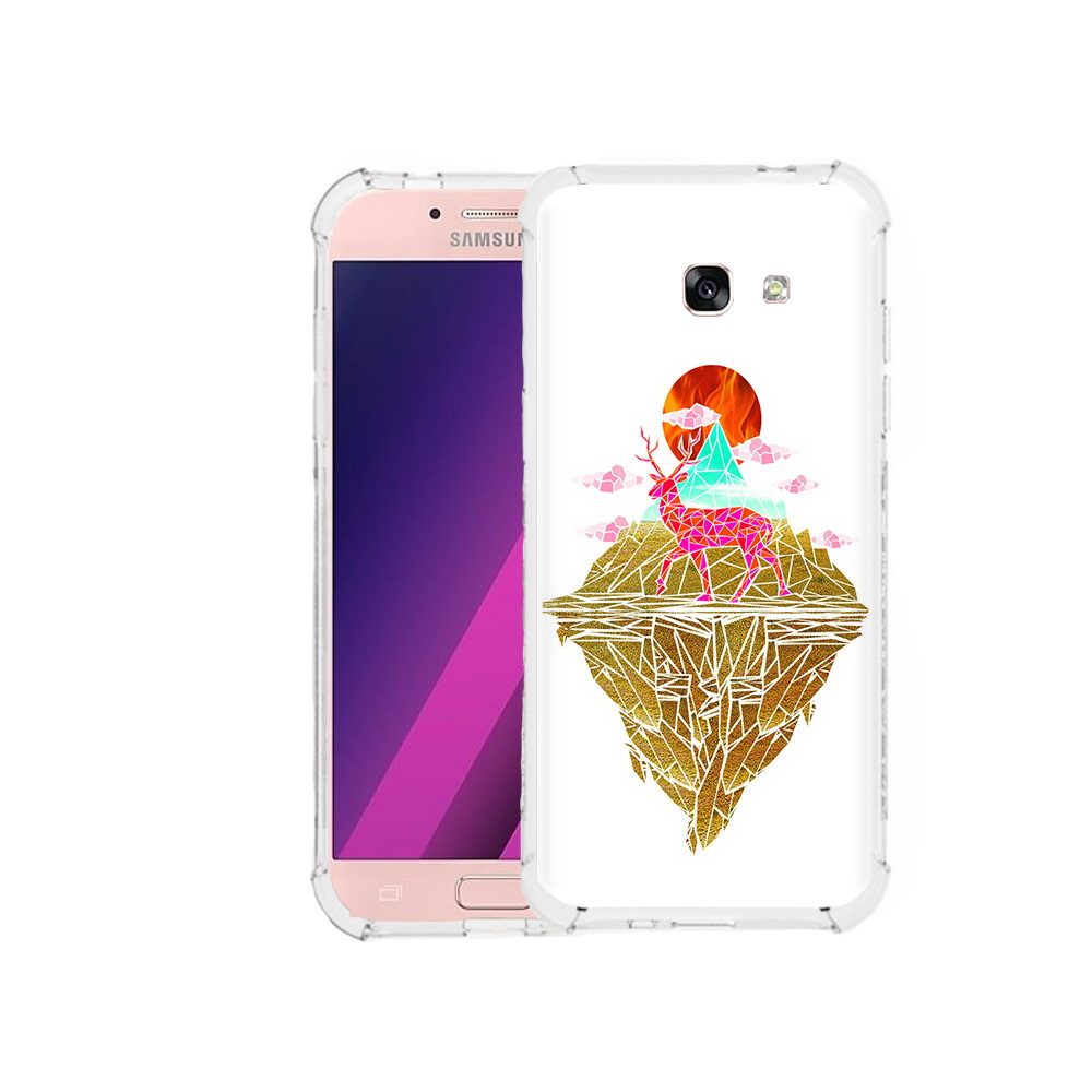 

Чехол MyPads Tocco для Samsung Galaxy A5 розовый олень абстракция (PT51293.578.586), Прозрачный, Tocco