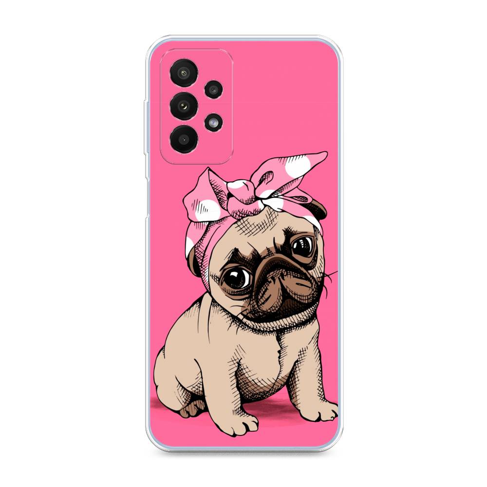 фото Чехол awog "dog pin-up" для samsung galaxy a23