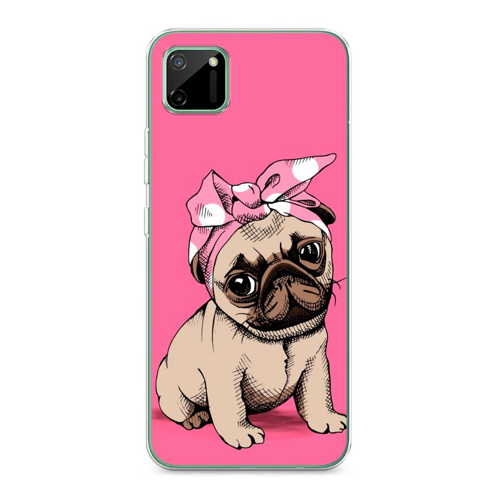 

Чехол Awog на Realme C11 "Dog Pin-Up", Разноцветный, 253850-2