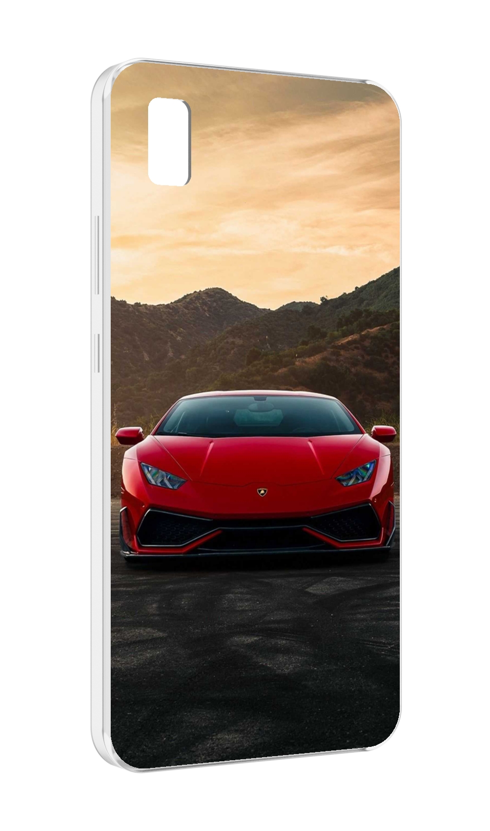

Чехол MyPads lamborghini ламборгини 1 мужской для ZTE BLADE L210, Прозрачный, Tocco