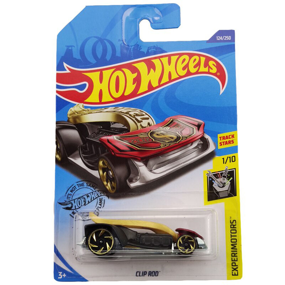 

Hot Wheels Базовая машинка Clip Rod, желто-красный C4982/GHB51, C4982/GHB51