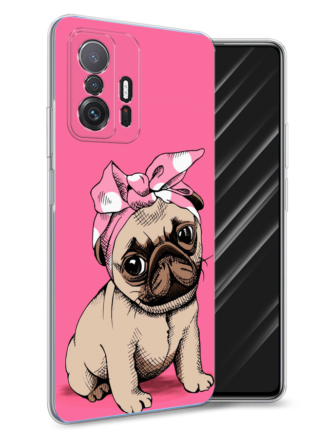 

Чехол Awog на Xiaomi Mi 11T "Dog Pin-Up", Разноцветный, 311250-2
