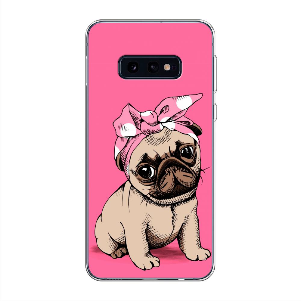 

Чехол Awog на Samsung Galaxy S10E "Dog Pin-Up", Разноцветный, 27250-2