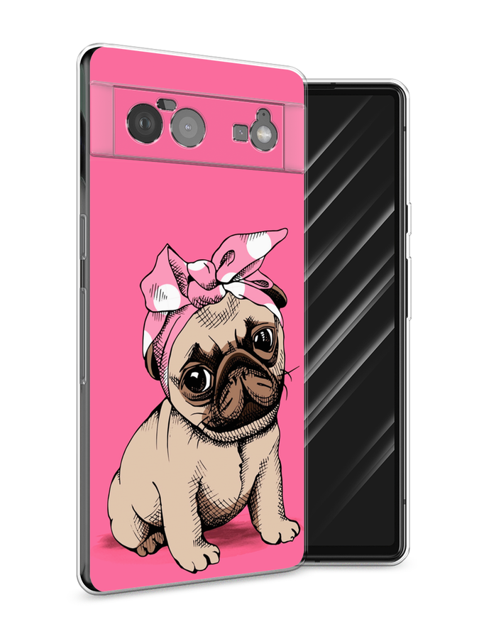 

Чехол Awog на Google Pixel 6 "Dog Pin-Up", Разноцветный, 270850-2