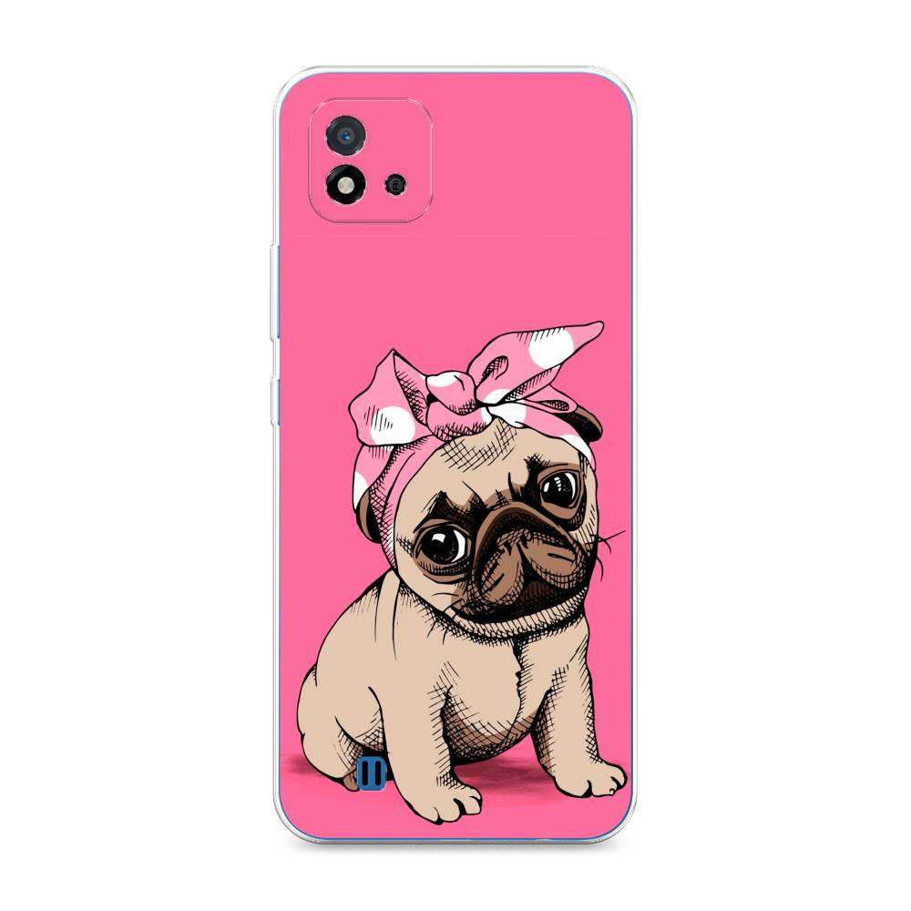 

Чехол Awog на Realme C20 "Dog Pin-Up", Разноцветный, 254850-2
