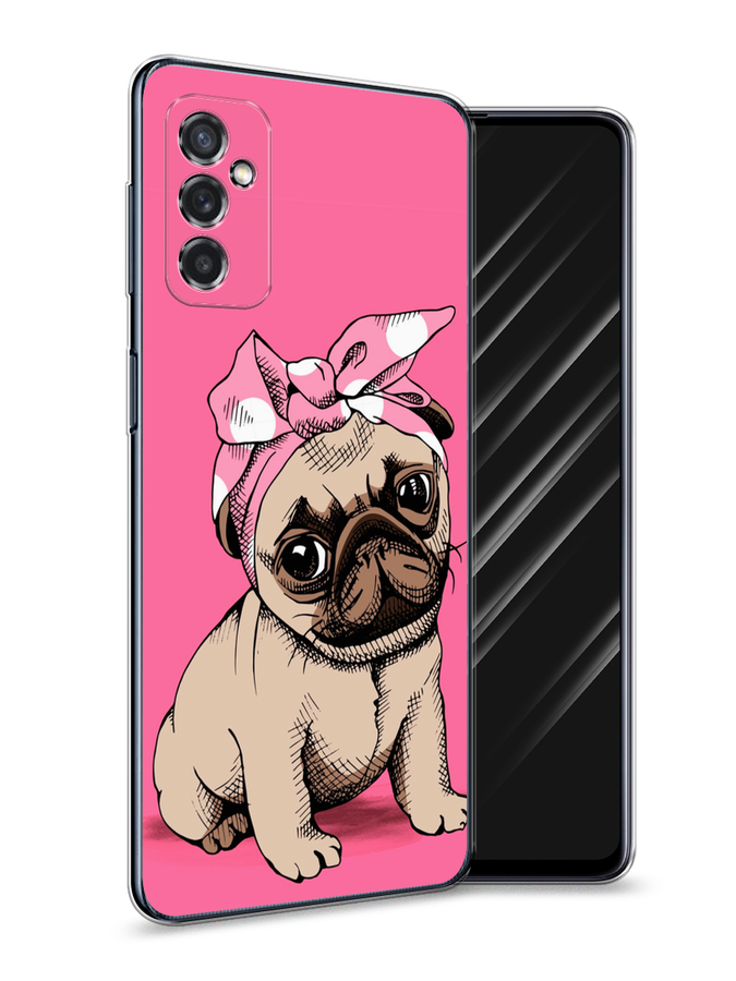 

Чехол Awog на Samsung Galaxy M52 / Самсунг M52 "Dog Pin-Up", Разноцветный, 2104350-2