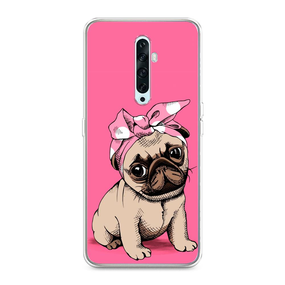 

Чехол Awog на Oppo Reno 2Z "Dog Pin-Up", Разноцветный, 251850-2