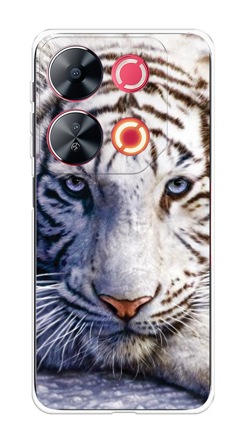 

Чехол на Itel P65 "Бенгальский тигр", Коричневый;белый, 3202350-1