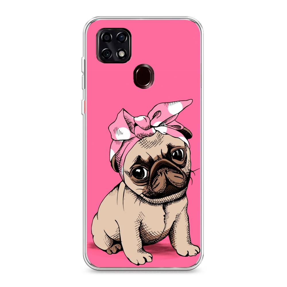 

Чехол Awog на ZTE Blade 20 Smart / ЗТЕ Блэйд 20 Smart "Dog Pin-Up", Разноцветный, 133550-2