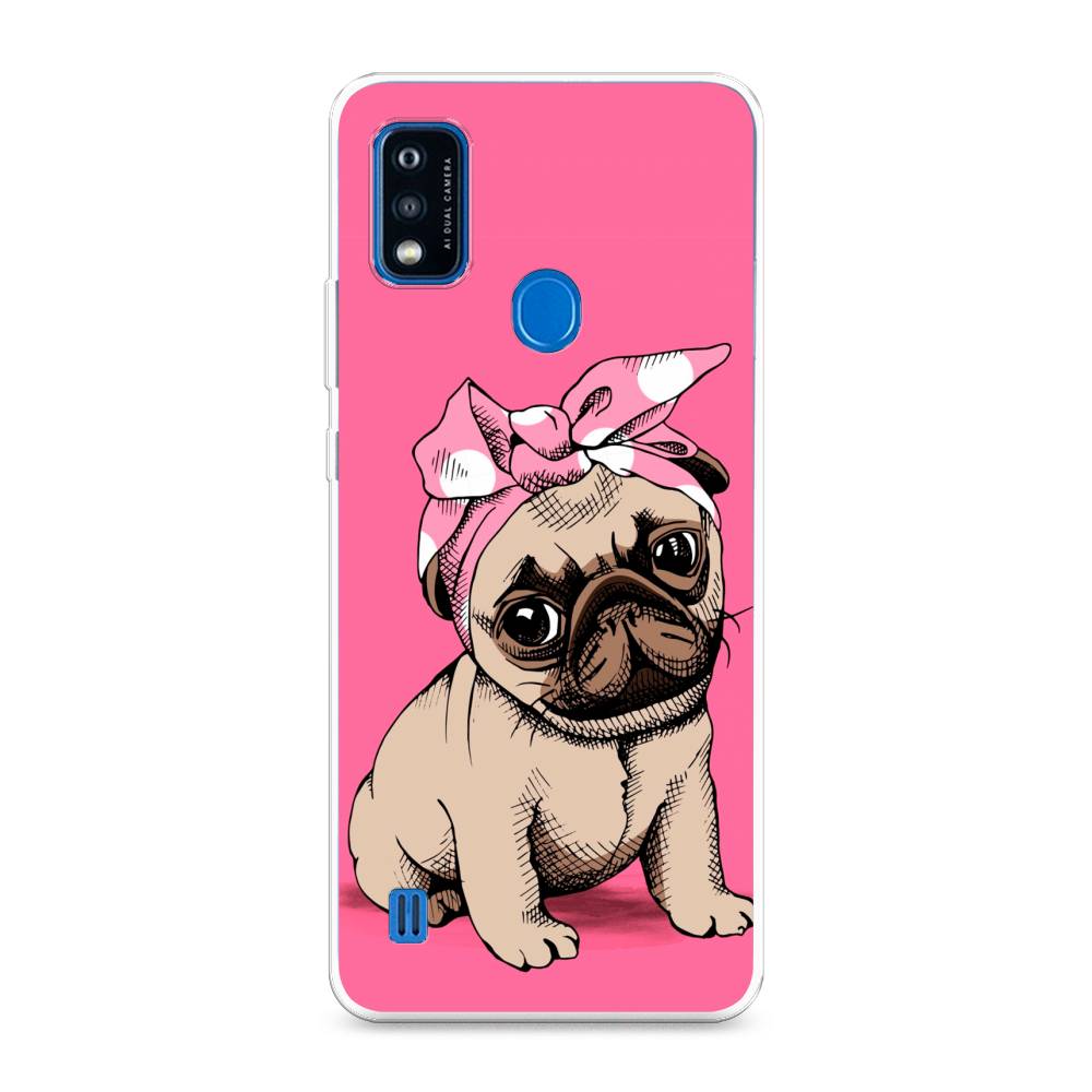 фото Чехол awog "dog pin-up" для zte blade a51