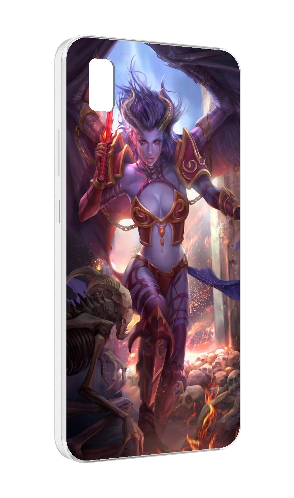 

Чехол MyPads queen of pain dota 2 для ZTE BLADE L210, Прозрачный, Tocco