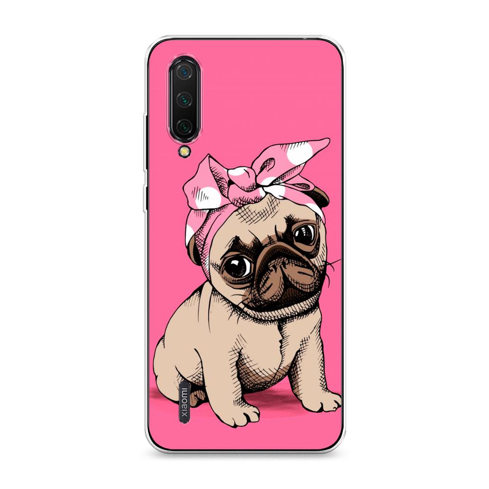 

Чехол Awog на Xiaomi Mi CC9 "Dog Pin-Up", Разноцветный, 36150-2