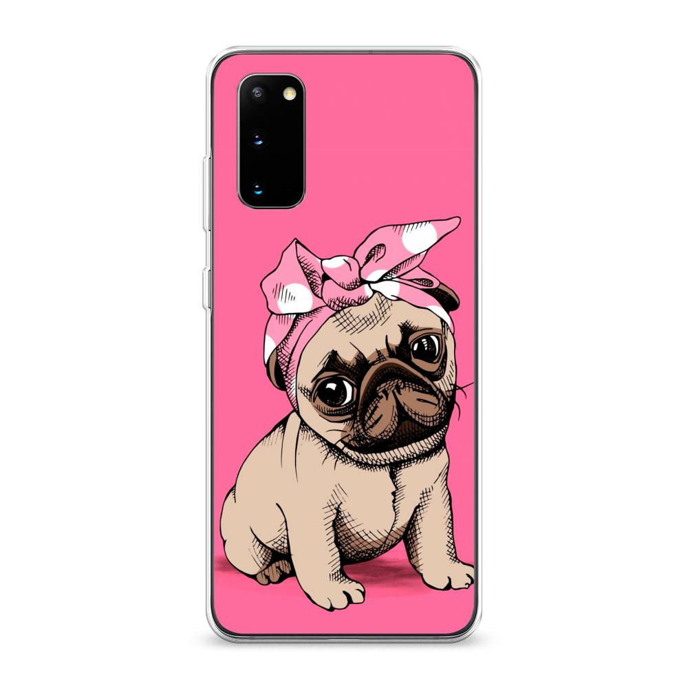 

Чехол Awog на Samsung Galaxy S20 "Dog Pin-Up", Разноцветный, 29250-2