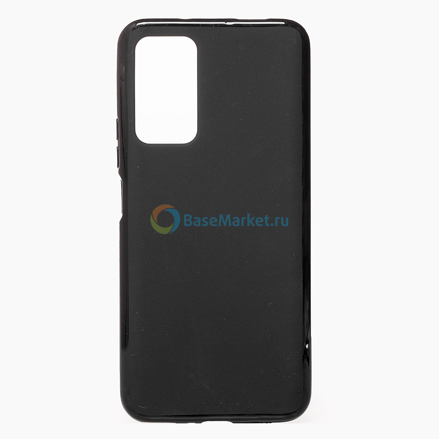 

Чехол силиконовый матовый BaseMarket для Huawei Honor X10 (черный)