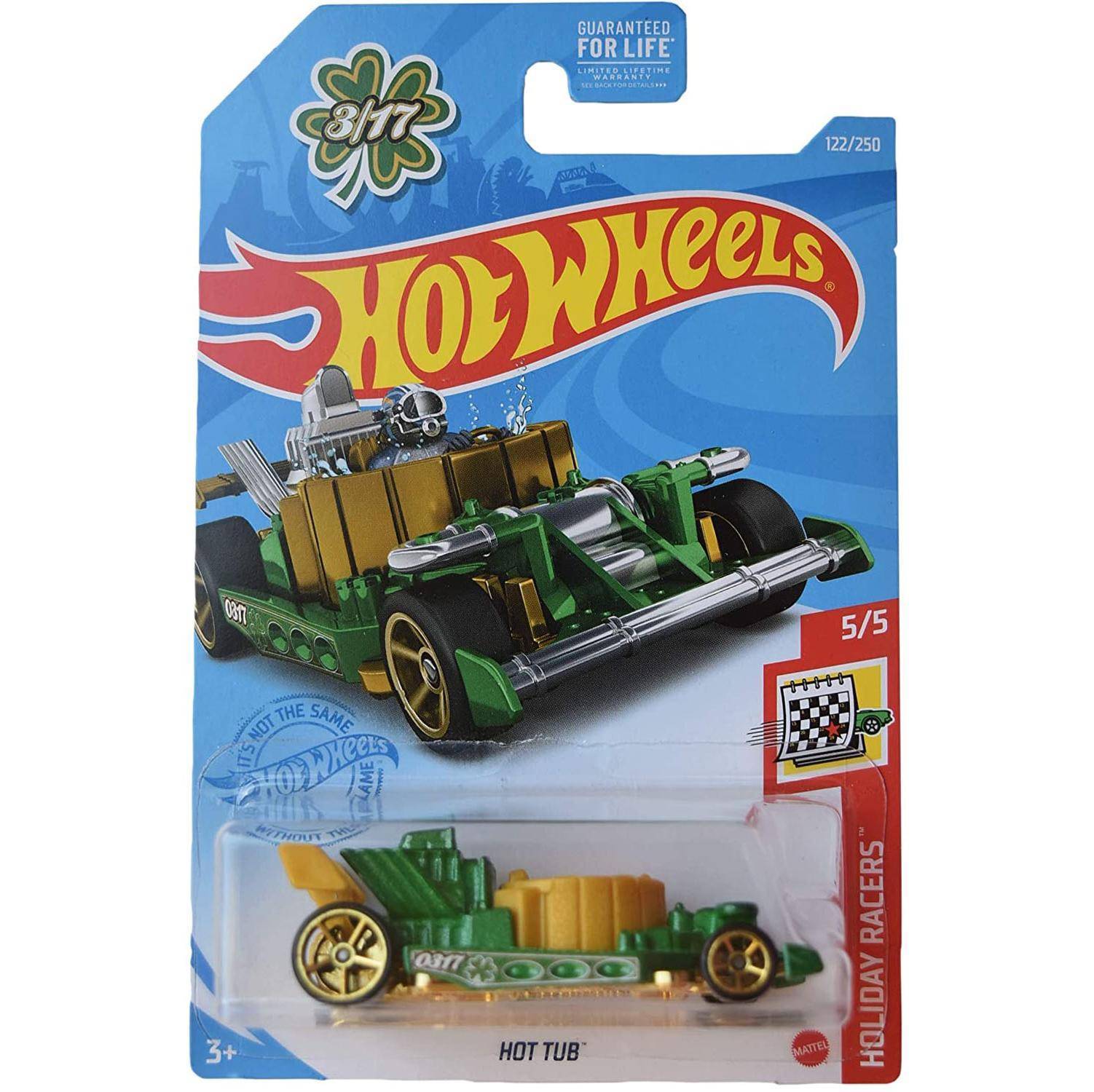 фото Hot wheels базовая машинка hot tub, зеленая c4982/gry80