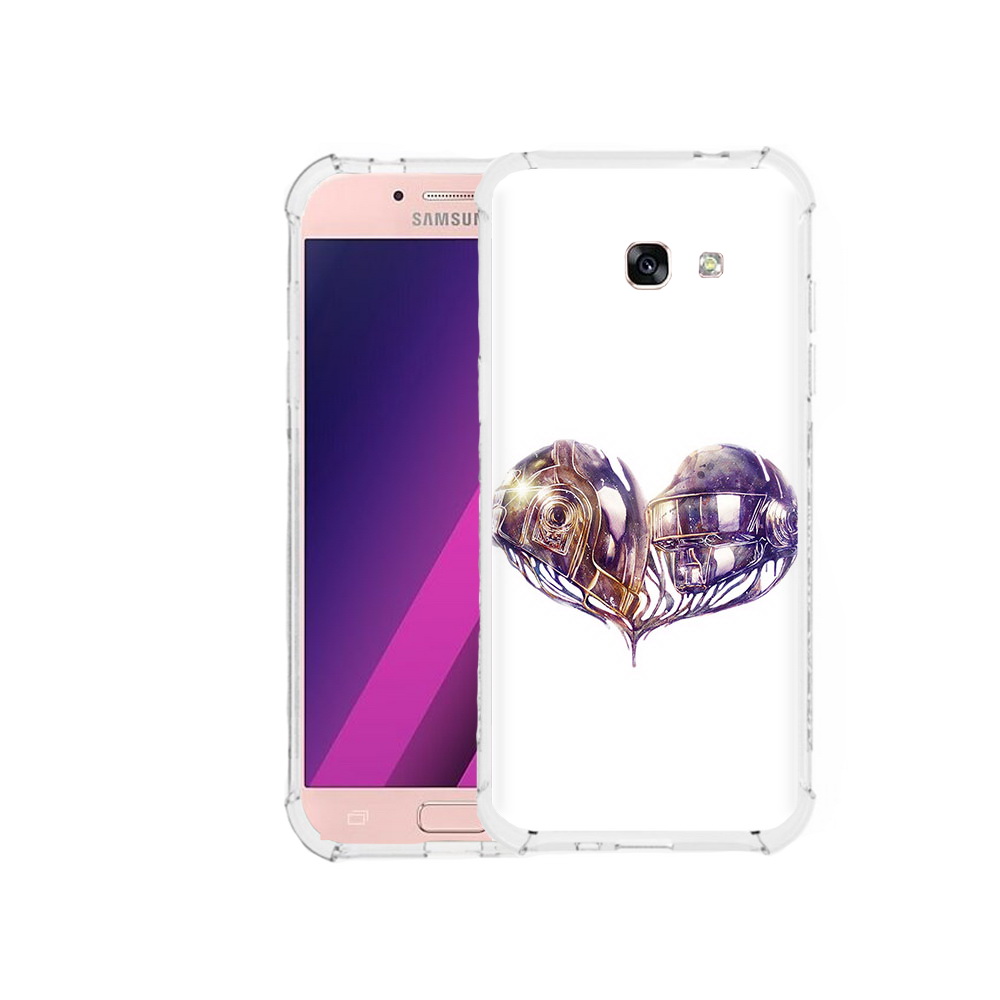 

Чехол MyPads Tocco для Samsung Galaxy A5 сердце абстракция (PT51293.578.596), Прозрачный, Tocco