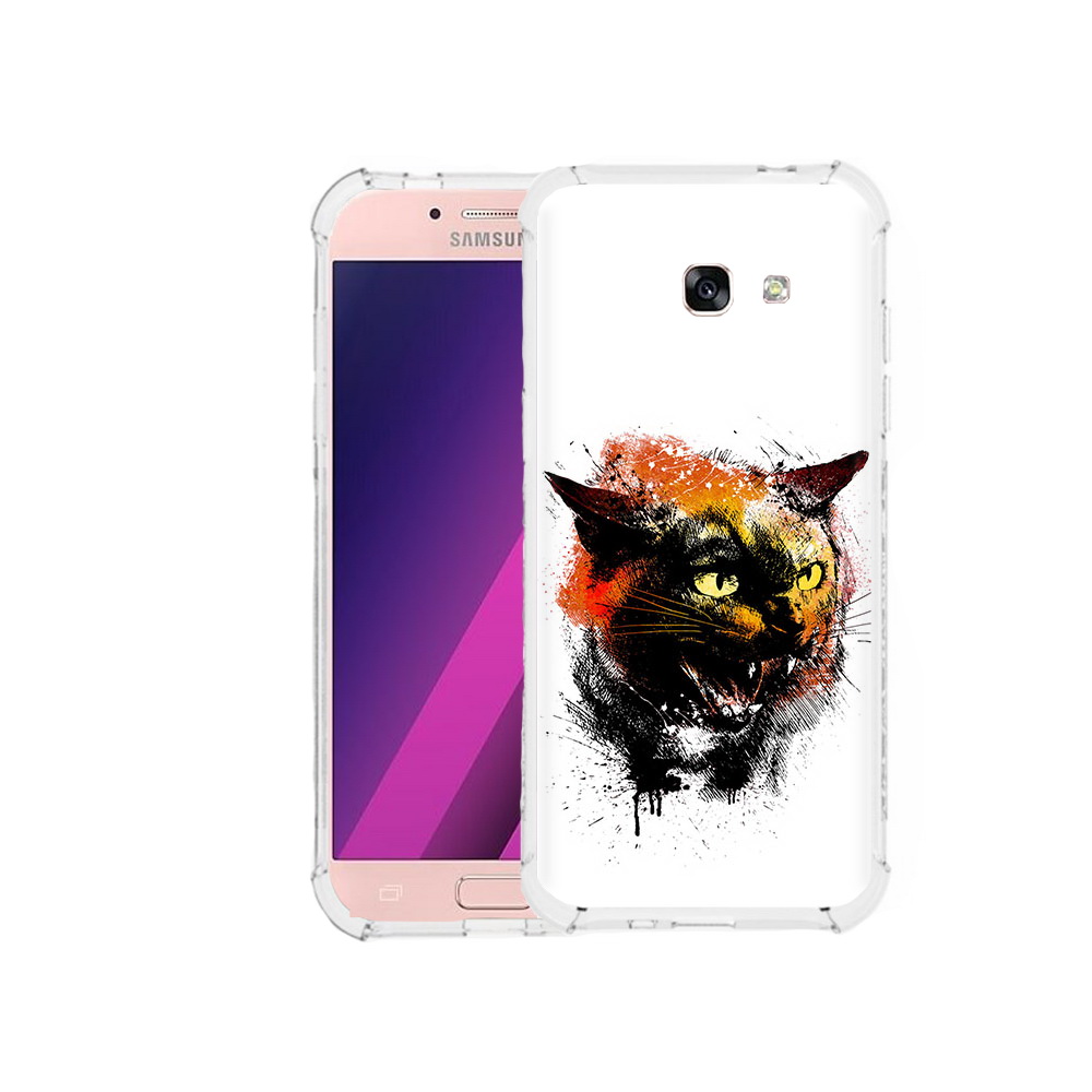 

Чехол MyPads Tocco для Samsung Galaxy A5 сиамский кот (PT51293.578.598), Прозрачный, Tocco