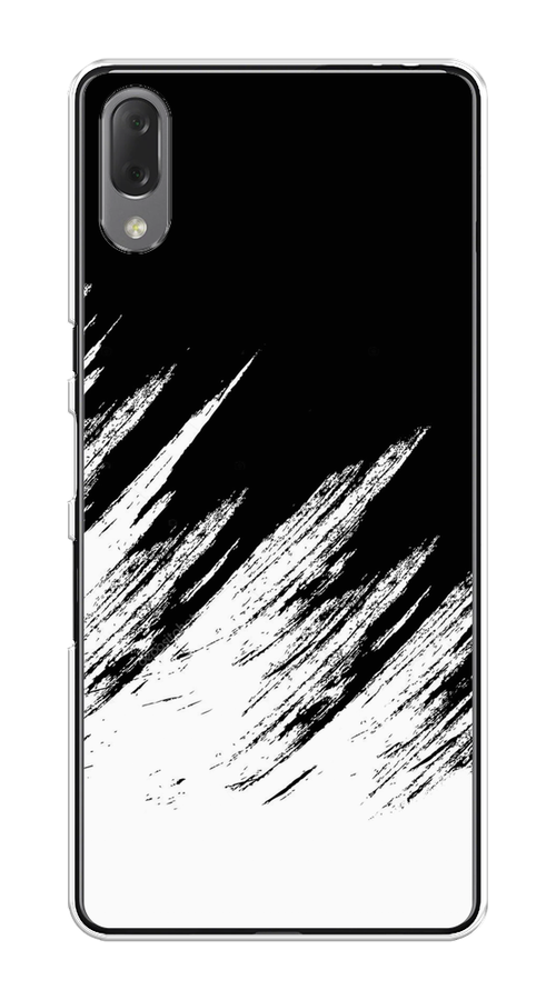 

Чехол Awog на Sony Xperia L3 "Черно белые брызги", Разноцветный, 54450-3