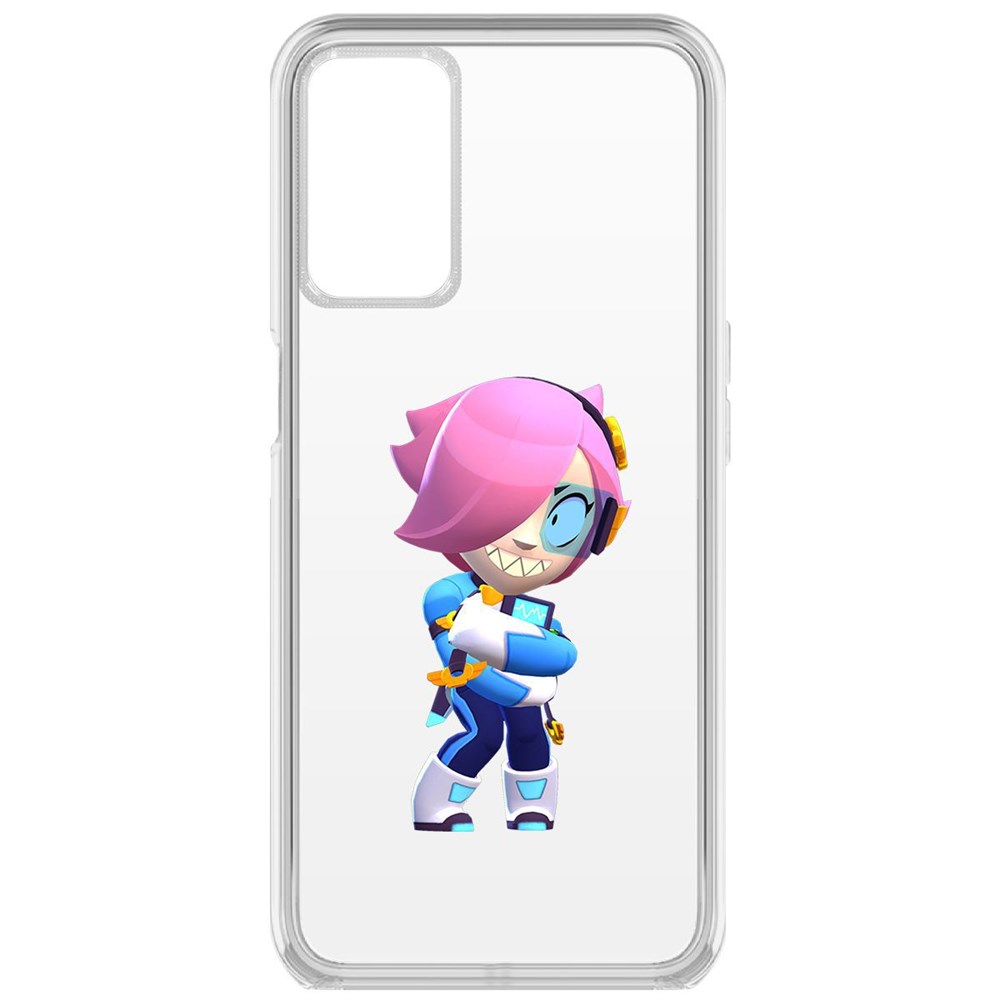 

Чехол-накладка Brawl Stars-Колетт Навигатор для Oppo A55, Прозрачный