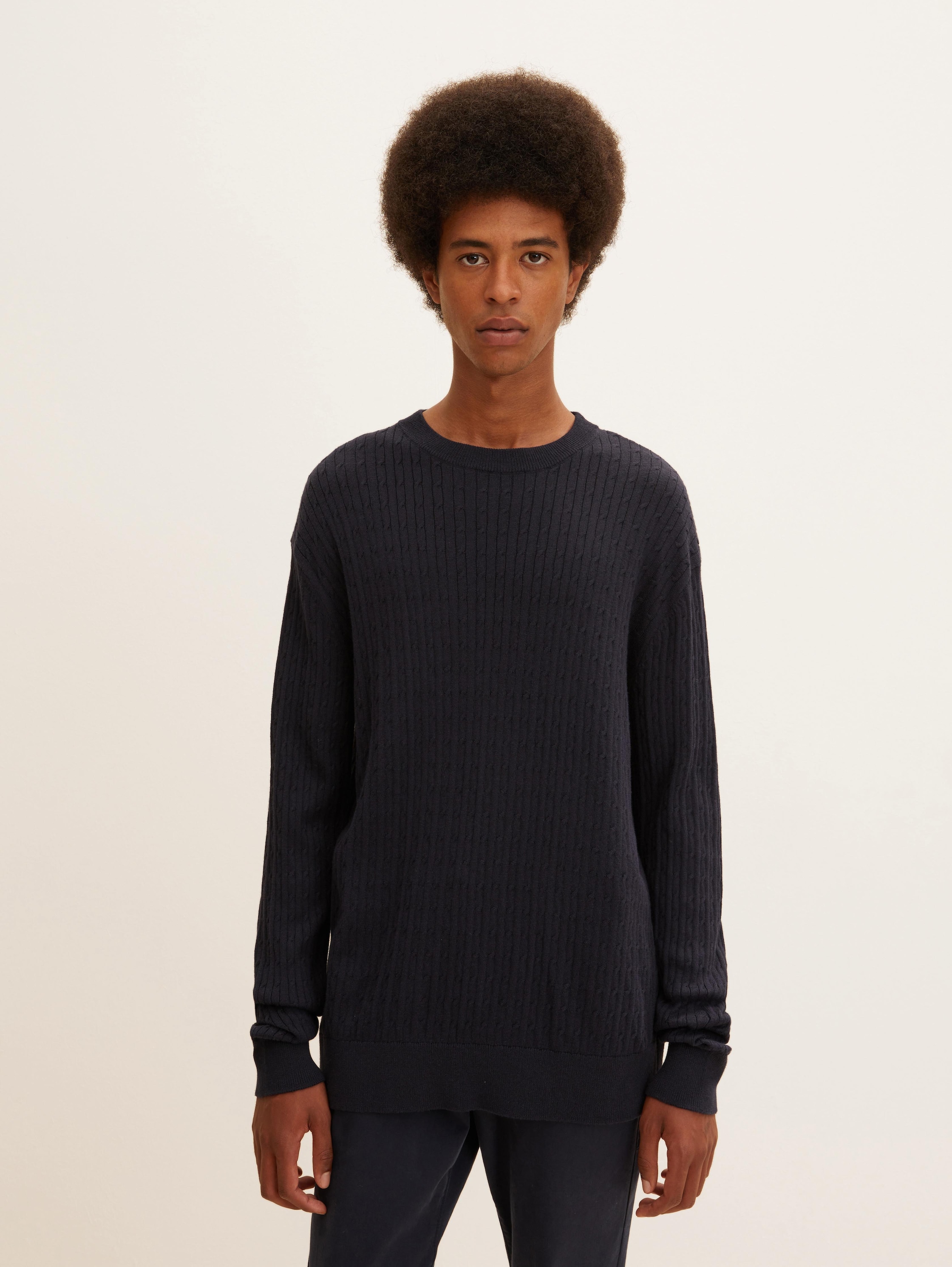 

Джемпер мужской TOM TAILOR 1032290 синий XL, 1032290